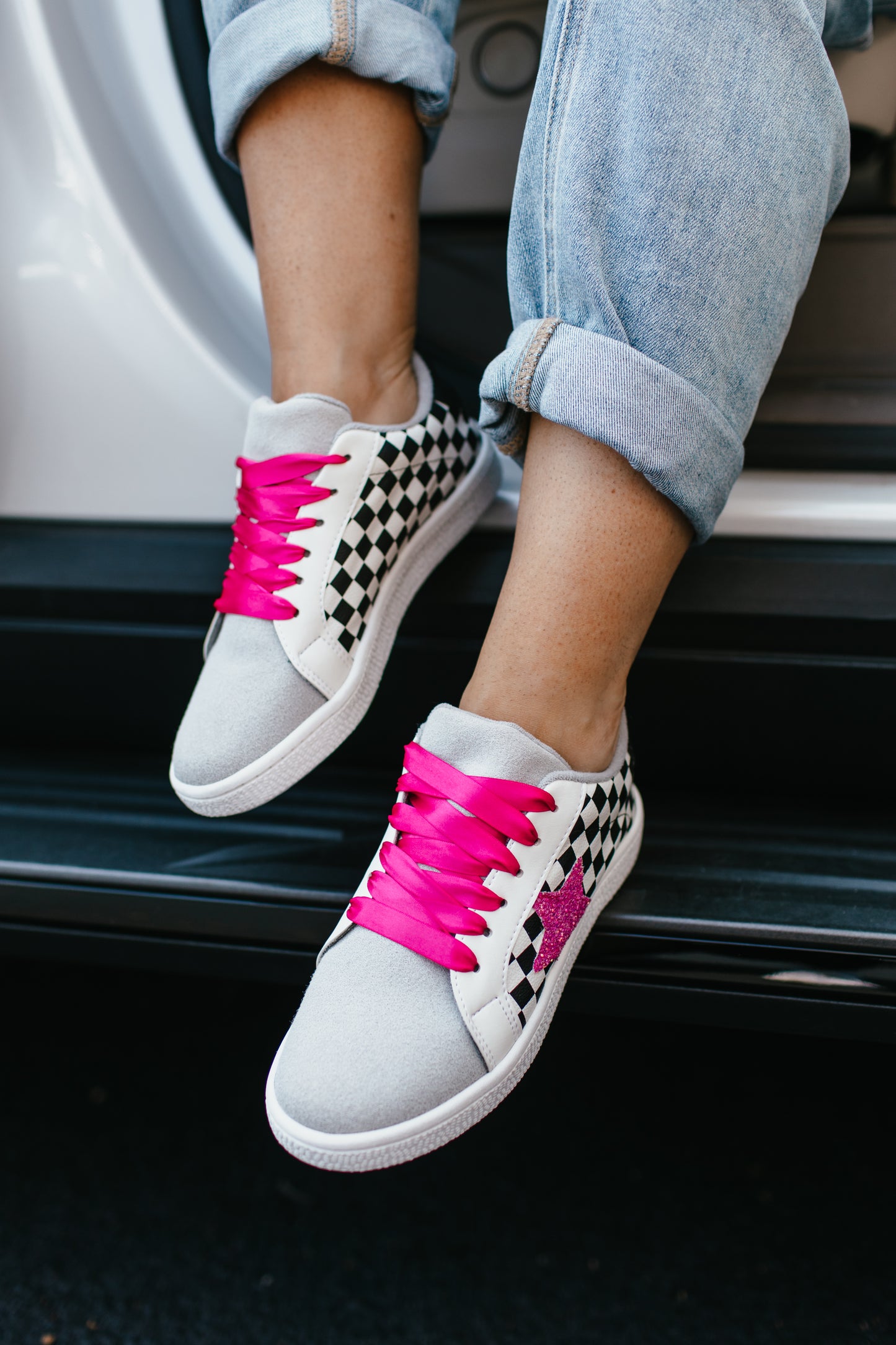 Race Day Rebel Sneakers- FINAL SALE