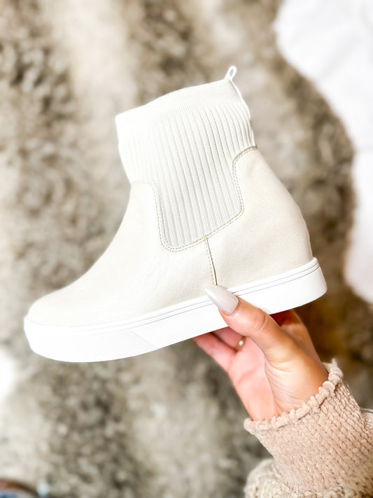 Corky's Ivory Sweater Weather Boots- FINAL SALE