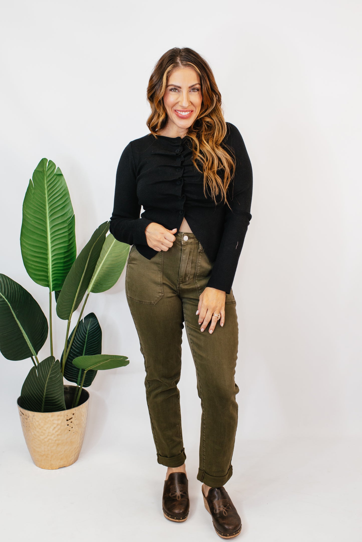 Shadow Pleats Top