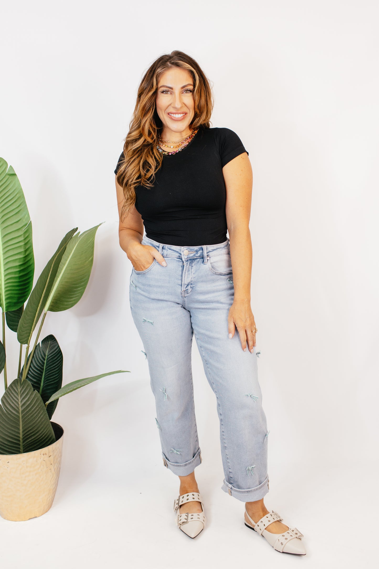 Risen Sweet on Denim Jeans - Reg & Curvy