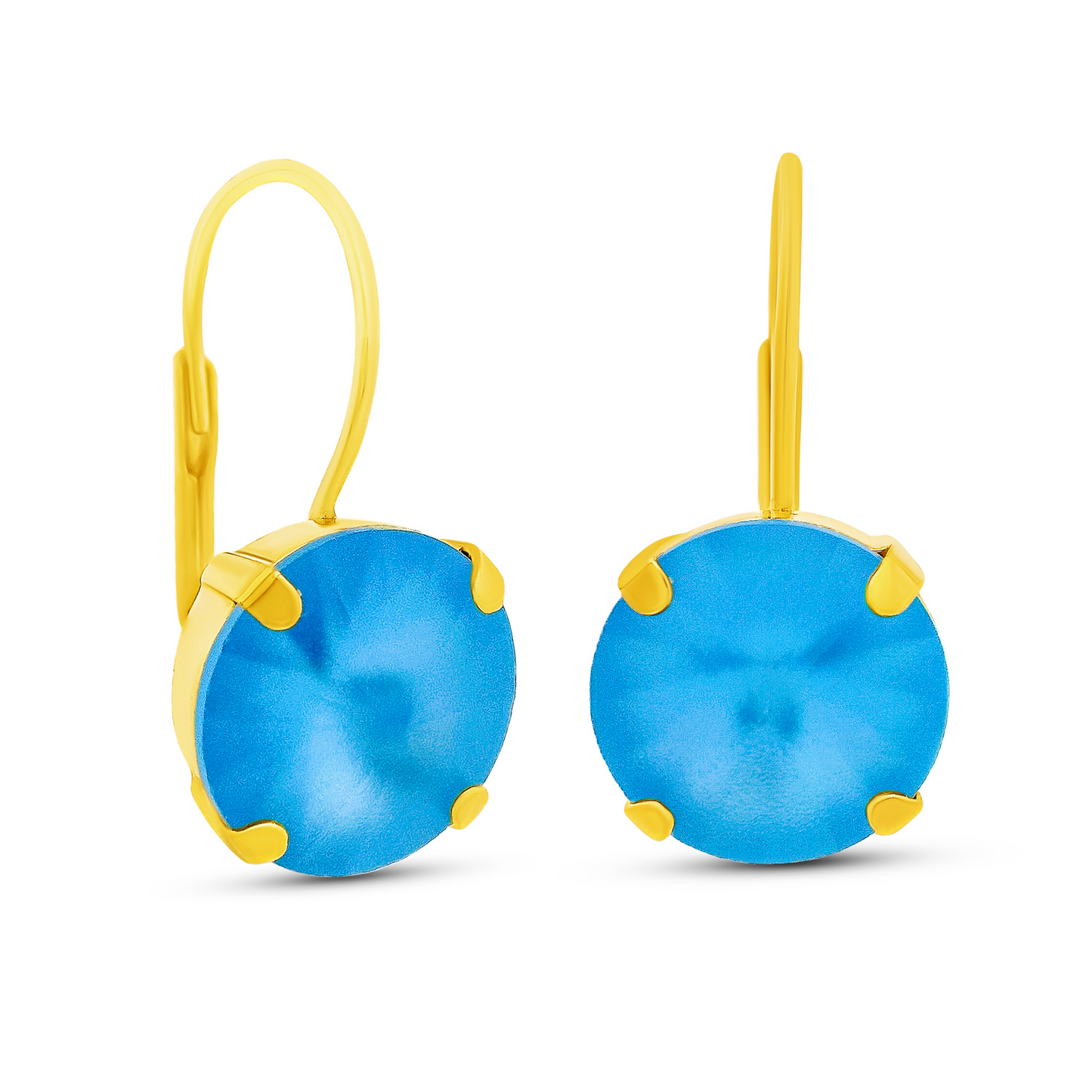 Tova Caitlin Small Round Earrings in Multiple Colors - FINAL SALE