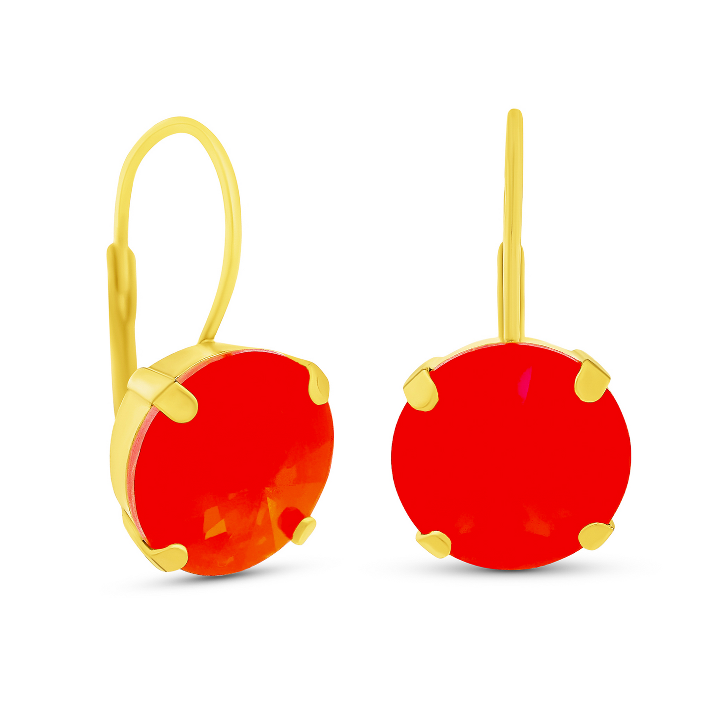 Tova Caitlin Small Round Earrings in Multiple Colors - FINAL SALE