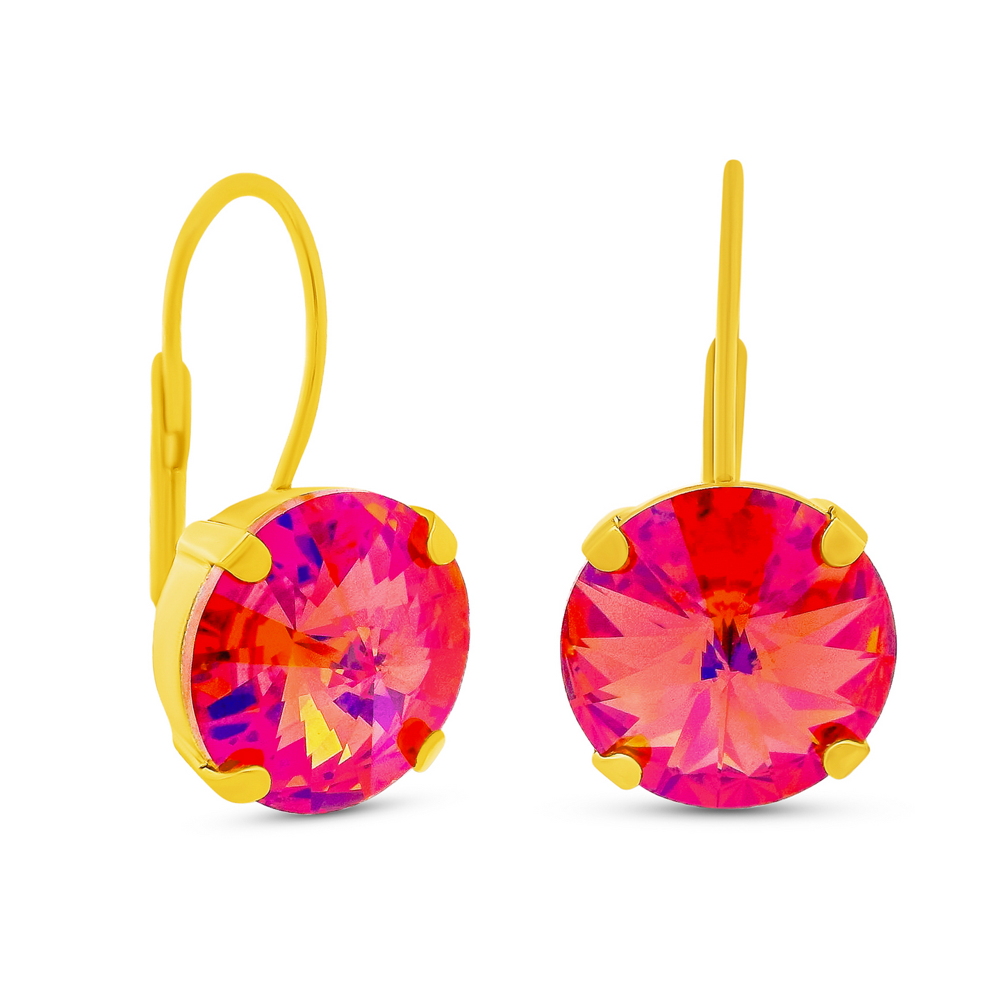 Tova Caitlin Small Round Earrings in Multiple Colors - FINAL SALE
