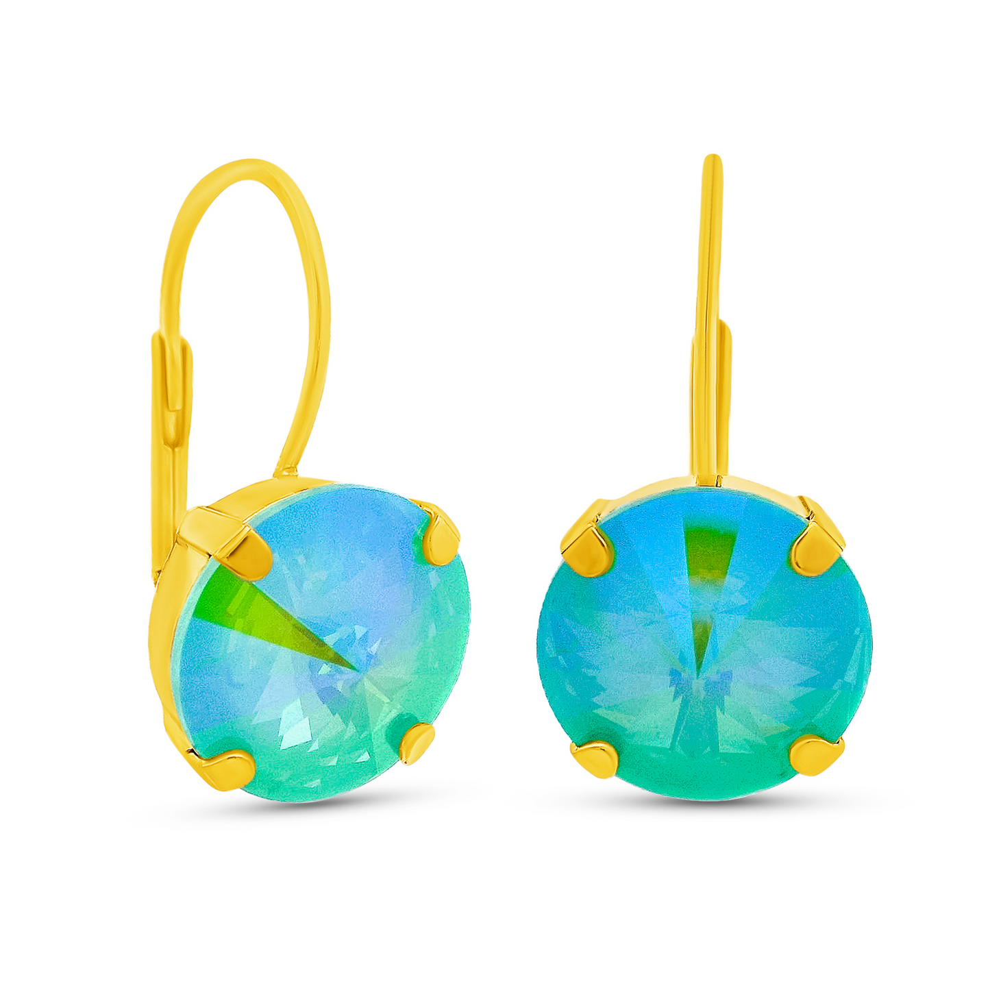 Tova Caitlin Small Round Earrings in Multiple Colors - FINAL SALE