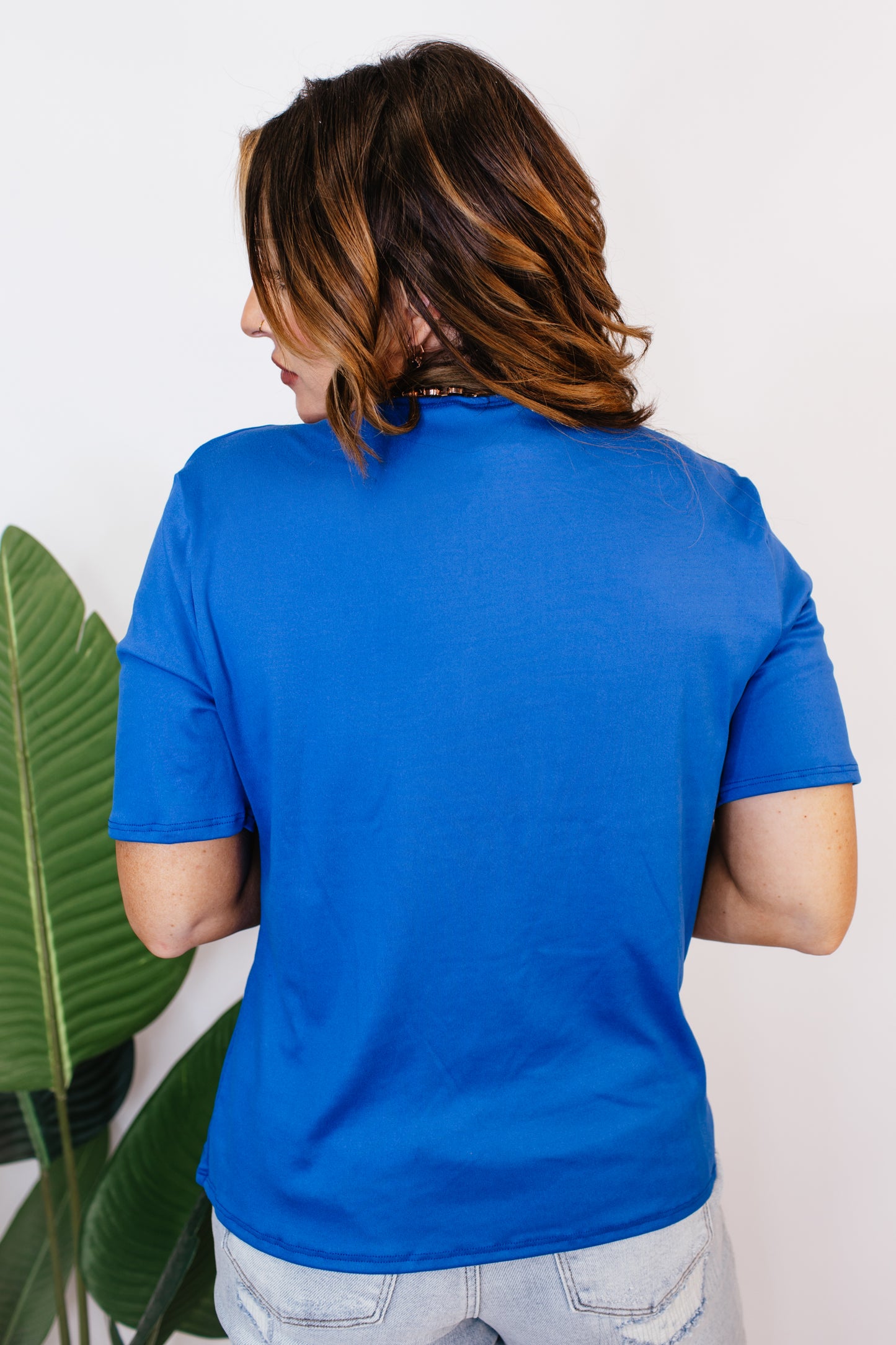 Basic Cardigan in Blue - Reg/Curvy