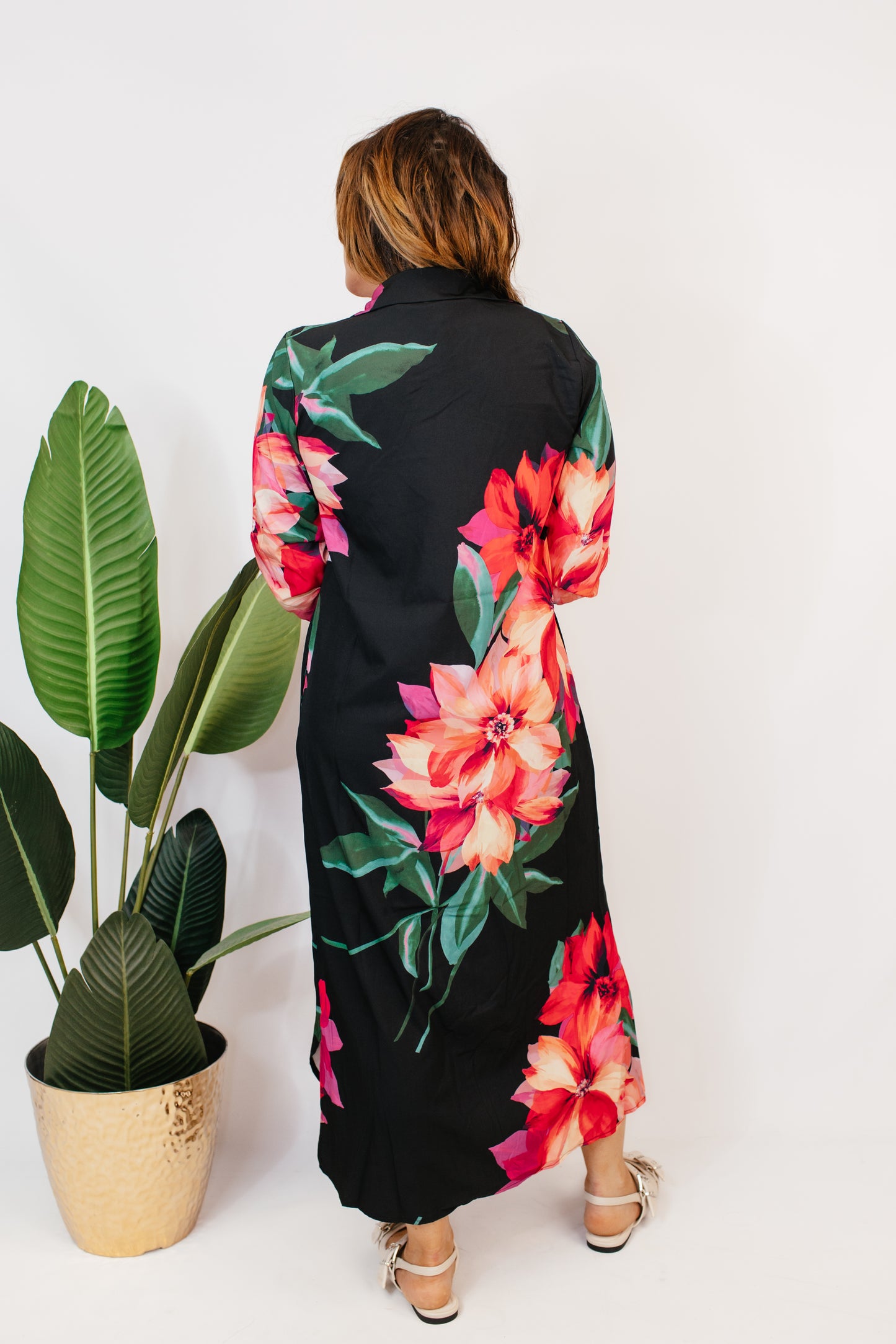 Effortless Drama Maxi Dress