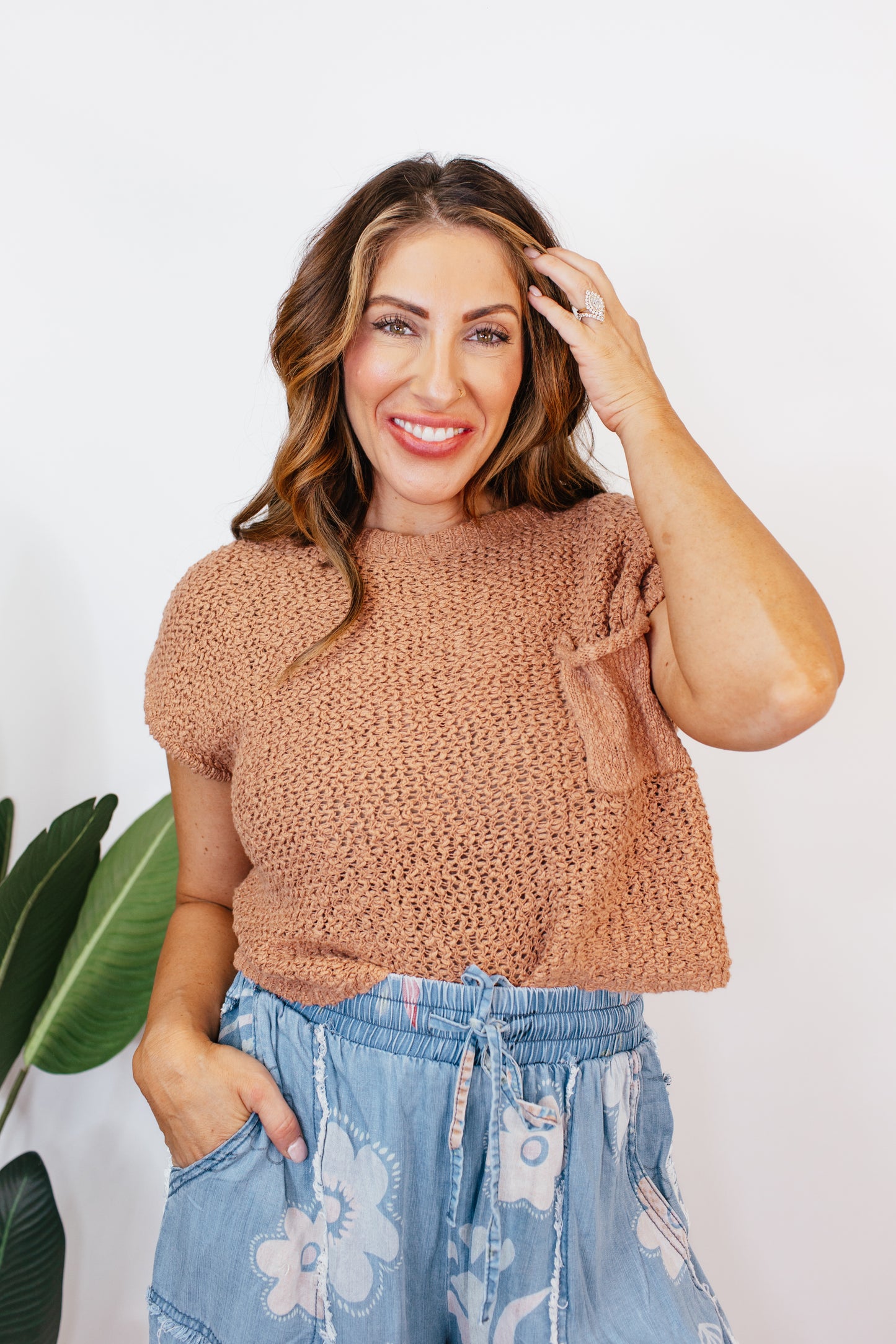 The Must Have Sweater in Light Brown