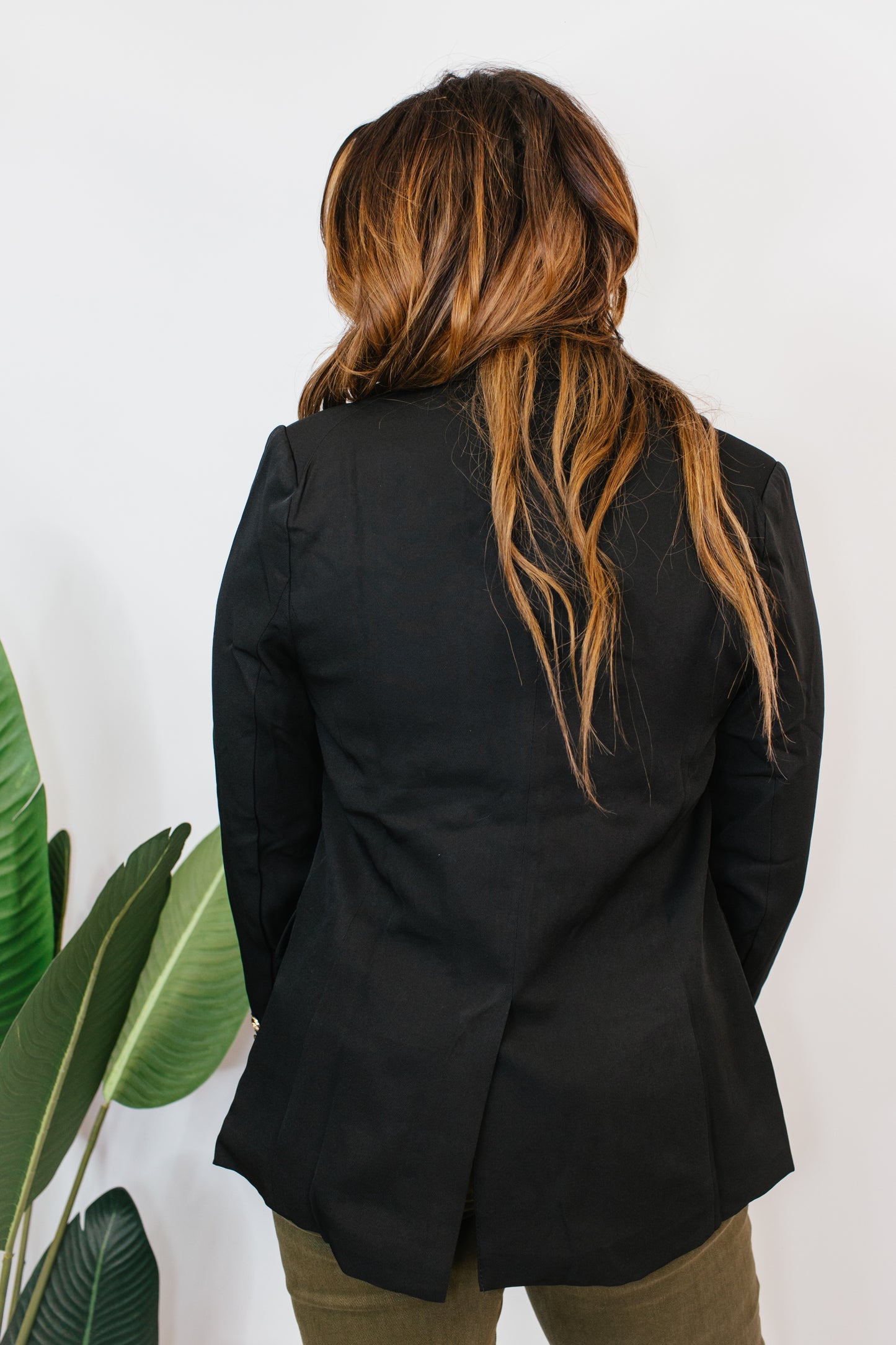 Boss Babe Blazer in Black
