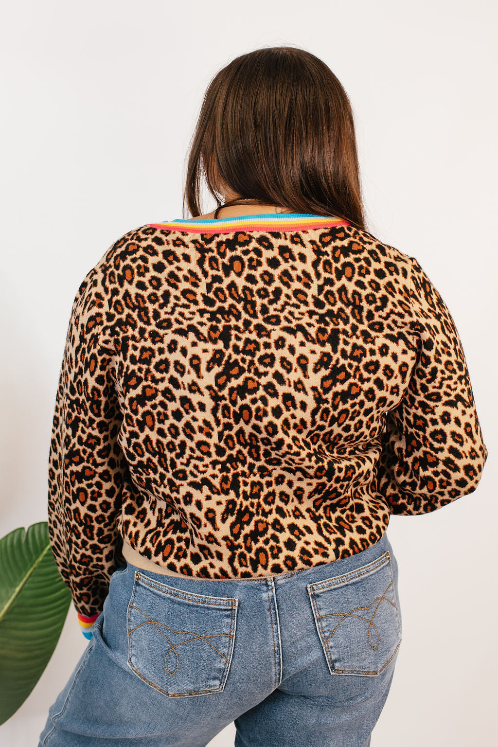 Leopard Pop Cardigan