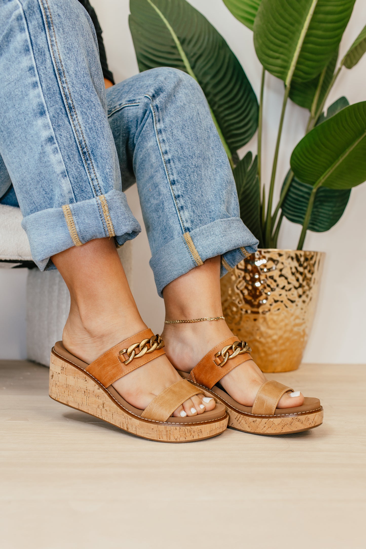 Corky's Cognac Nightcap Sandals - FINAL SALE