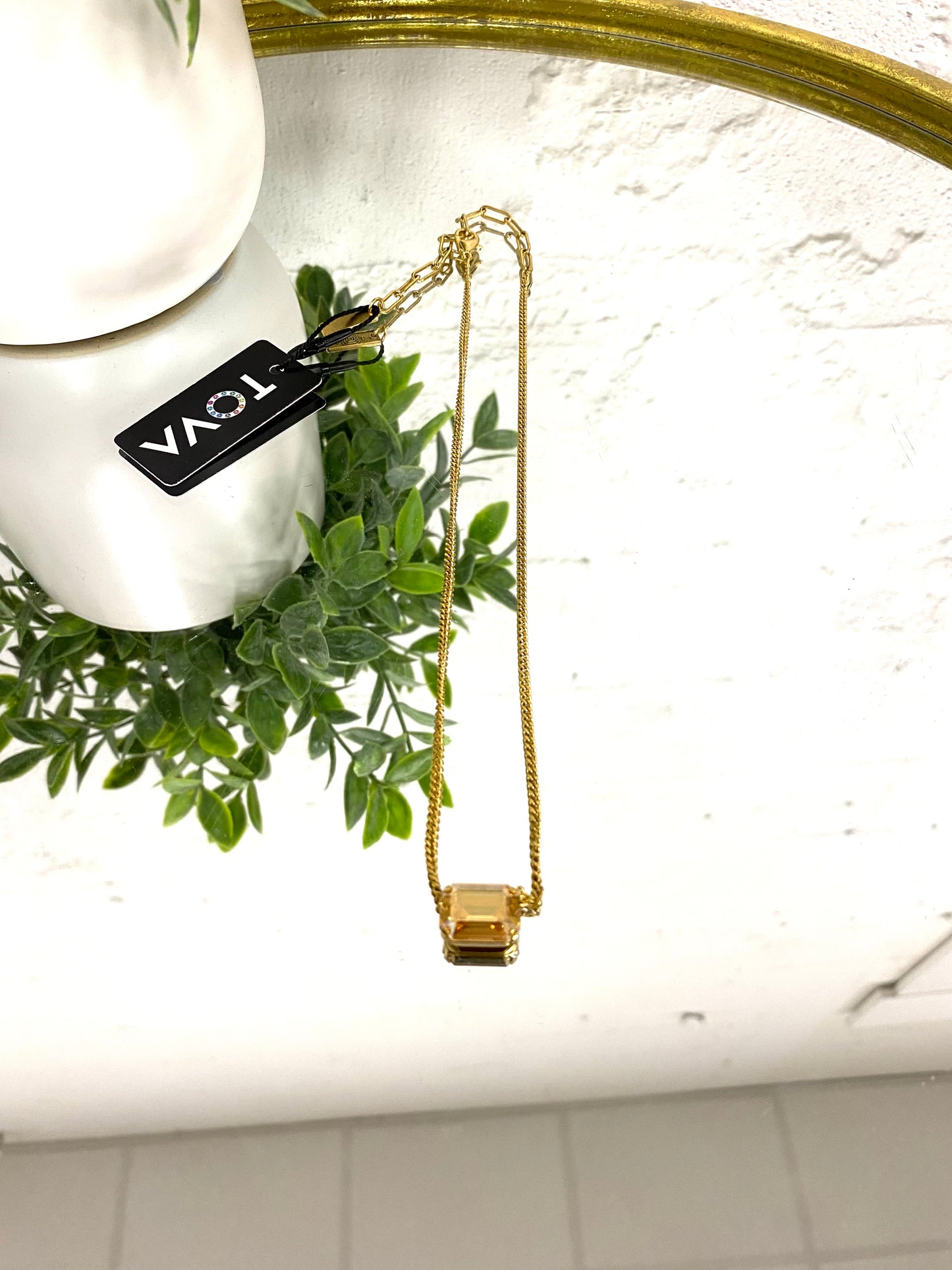 Tova Rubin Necklace in Caramel - FINAL SALE