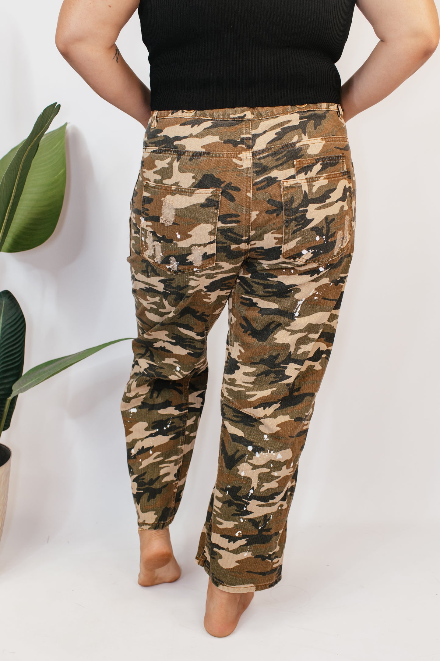 Camel Camo Pants