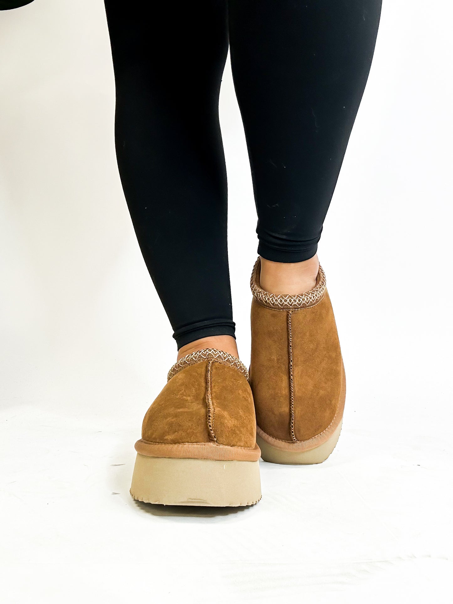 Corky's Tobacco Faux Suede Pillow Talk Shoes