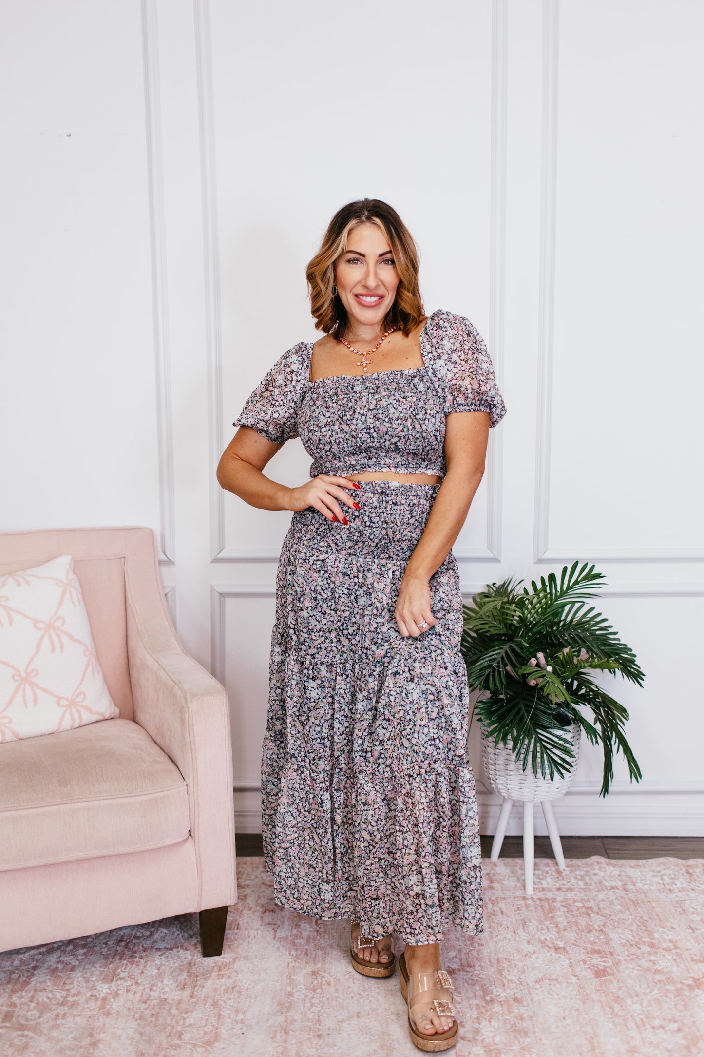 Ruffle & Roam Top