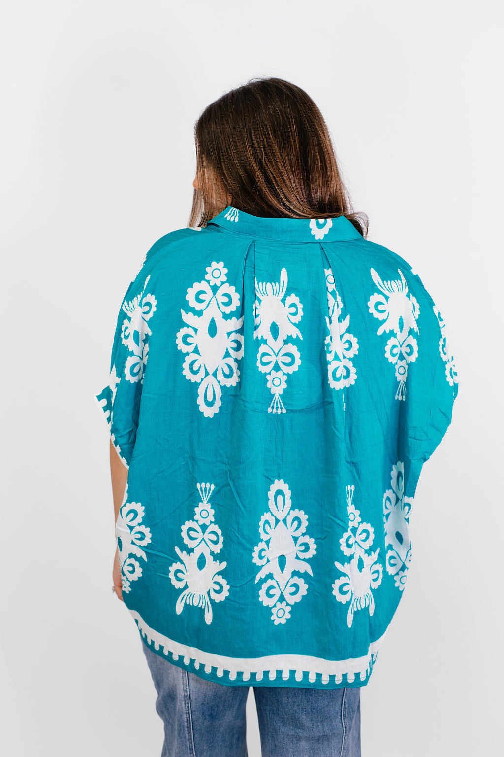 For The First Time Top in Jade - FINAL SALE