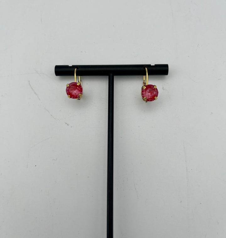 Tova Oakland Hook Earrings Poppy Red Ignite