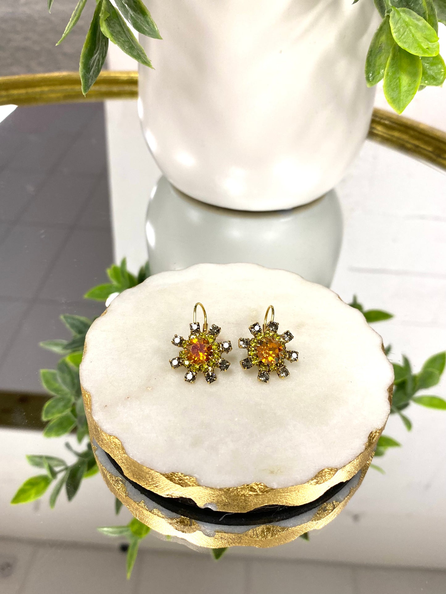Tova Blaire Earrings in Chilli Pepper - FINAL SALE