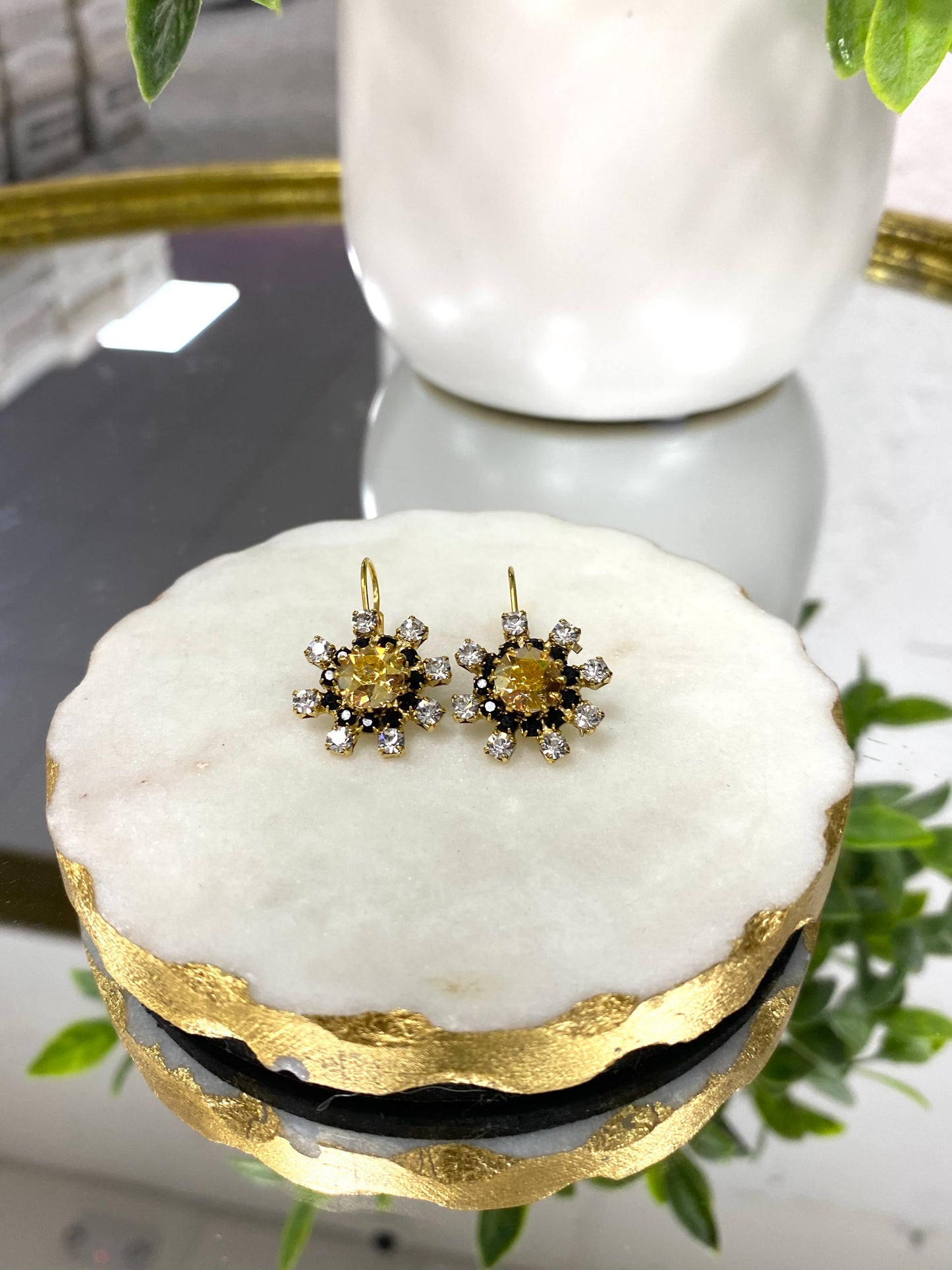 Tova Blaire Earrings in Mixed Metal - FINAL SALE