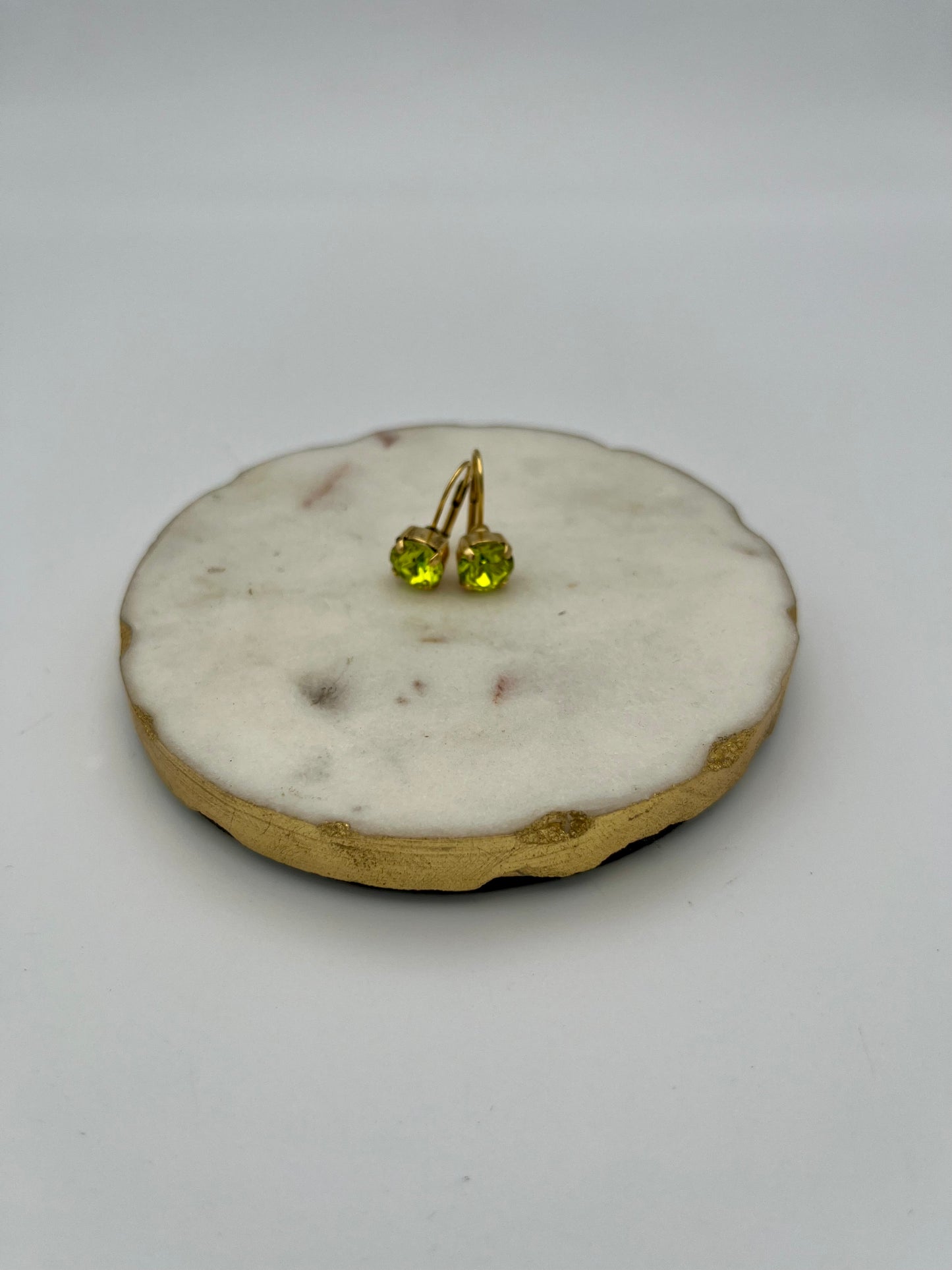 Tova Oakland Hook Earrings in Citrus Lime