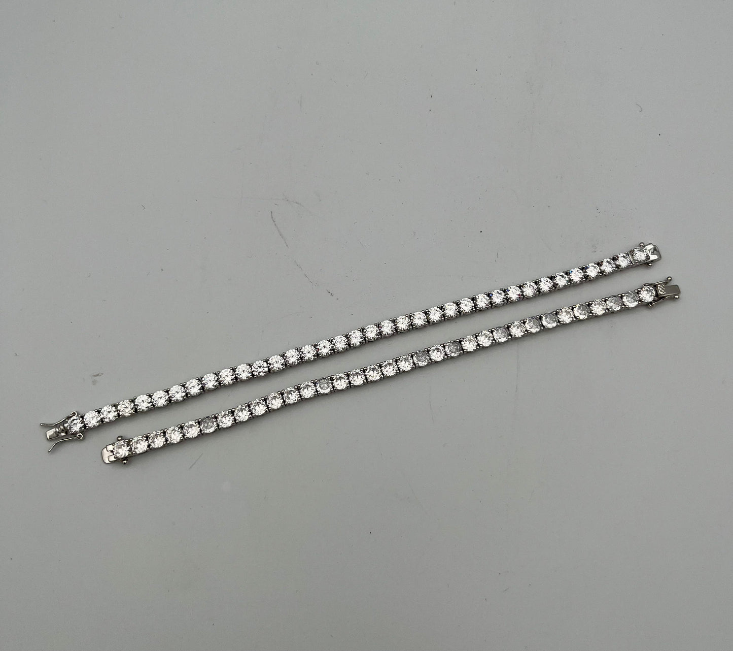 Clear 5mm Rhinestone Tennis Bracelet