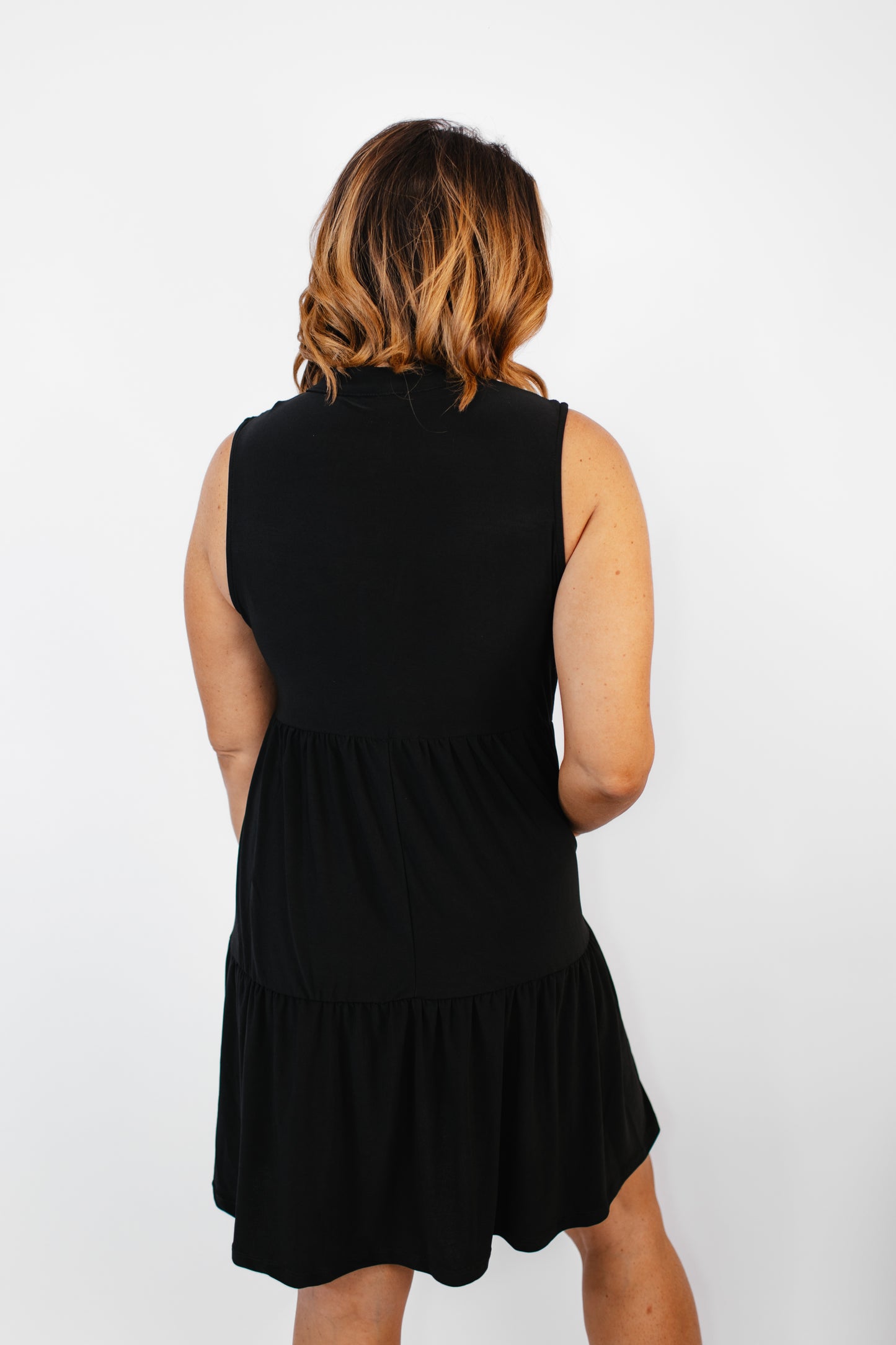 Flow And Go Dress in Black - Reg/Curvy FINAL SALE