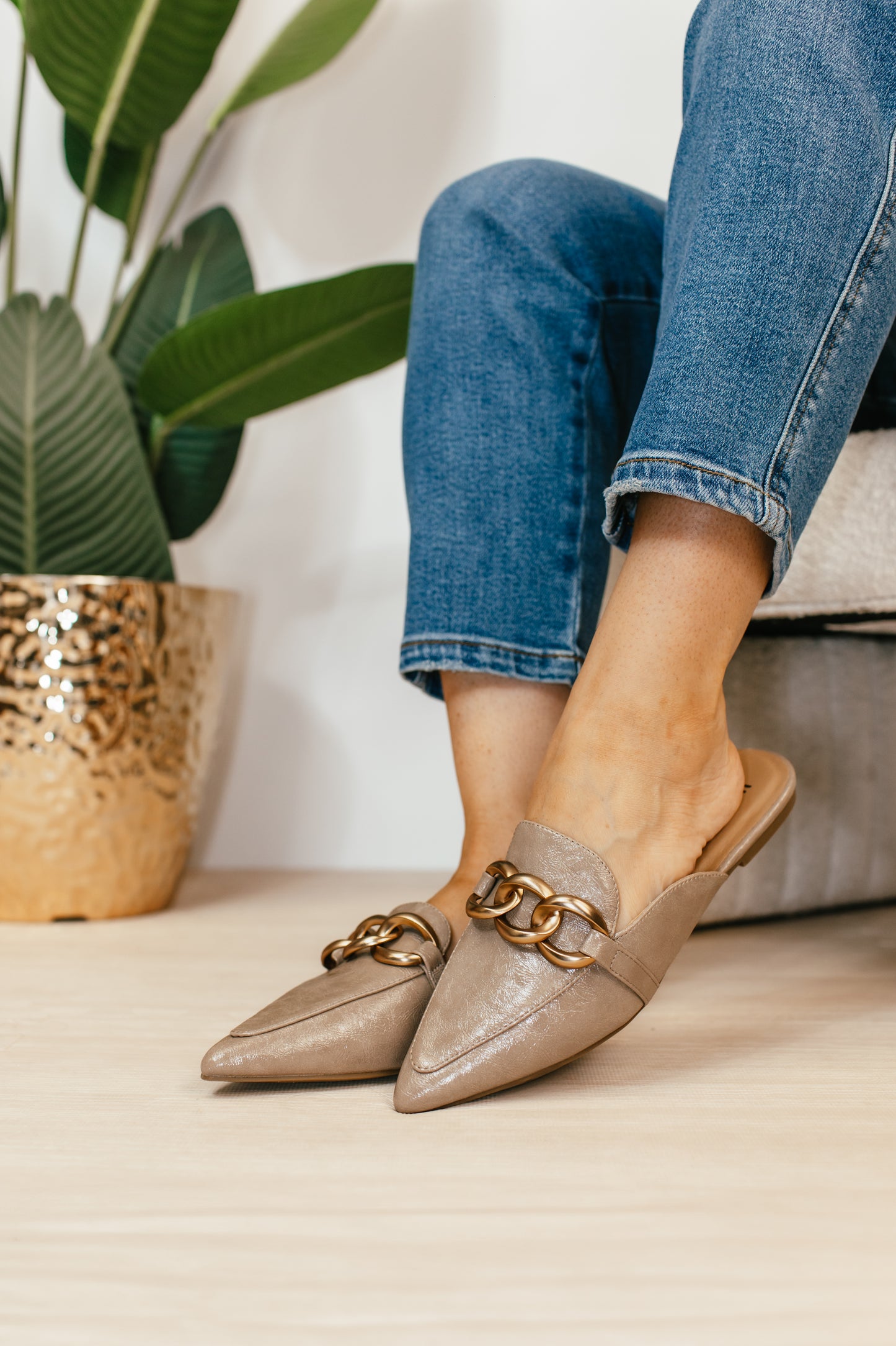 Corky's Taupe Playin For Keeps Mules