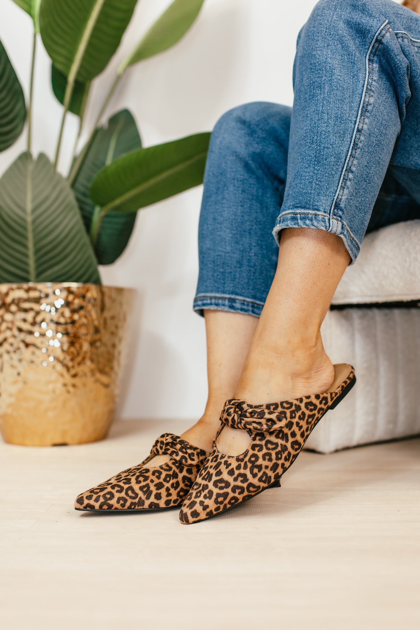 Corky's Leopard Knotty But Nice Mules