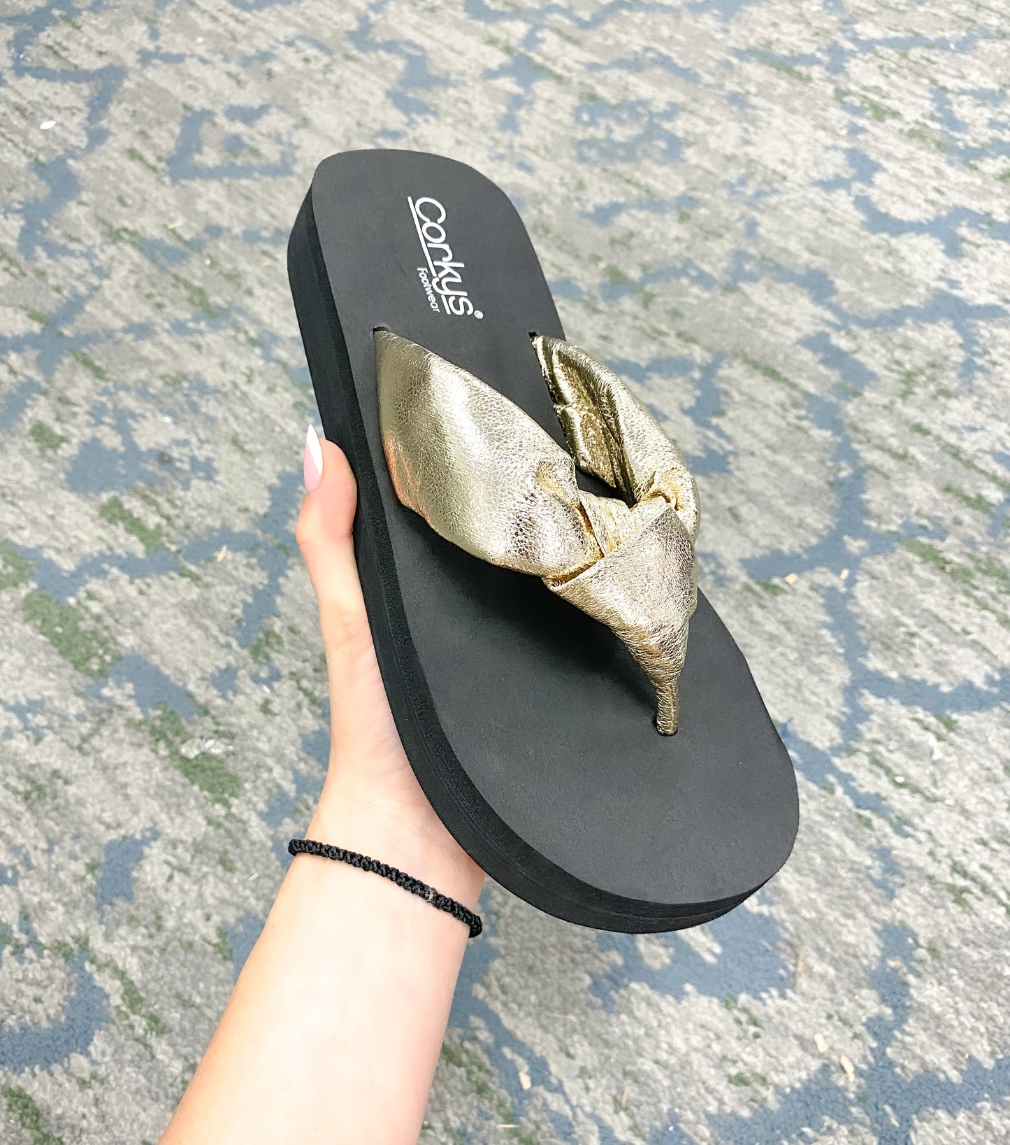Corky's Gold You Go Girl Sandals