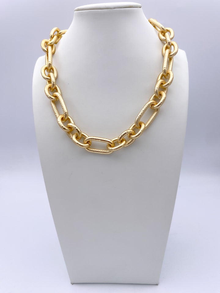 Golden Leaf Necklace