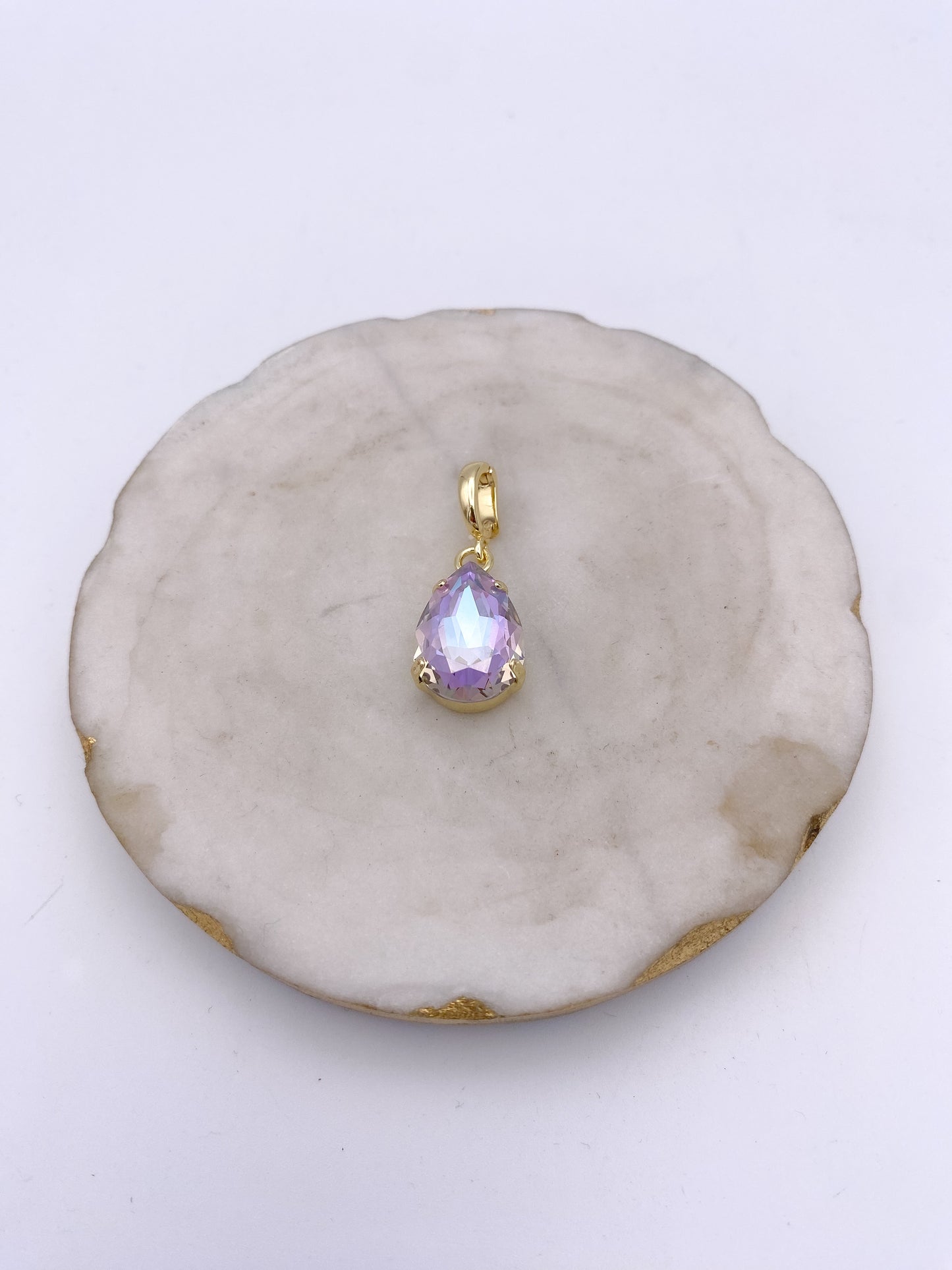 Teardrop Charm in Aurora