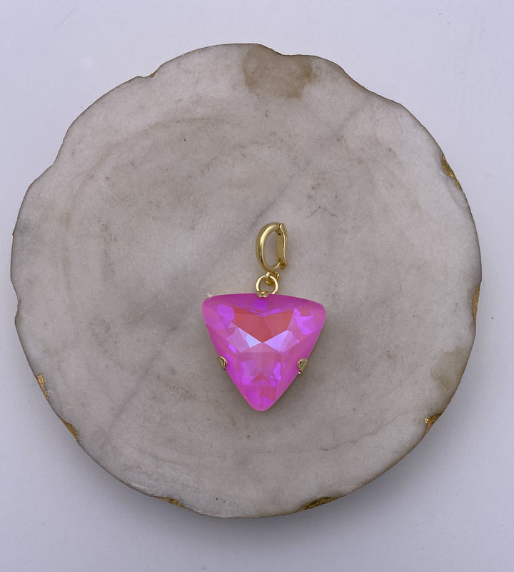 Triangle Charm in Bubble Gum