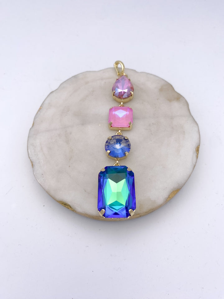 Galaxy Glow Charm in AB Blue