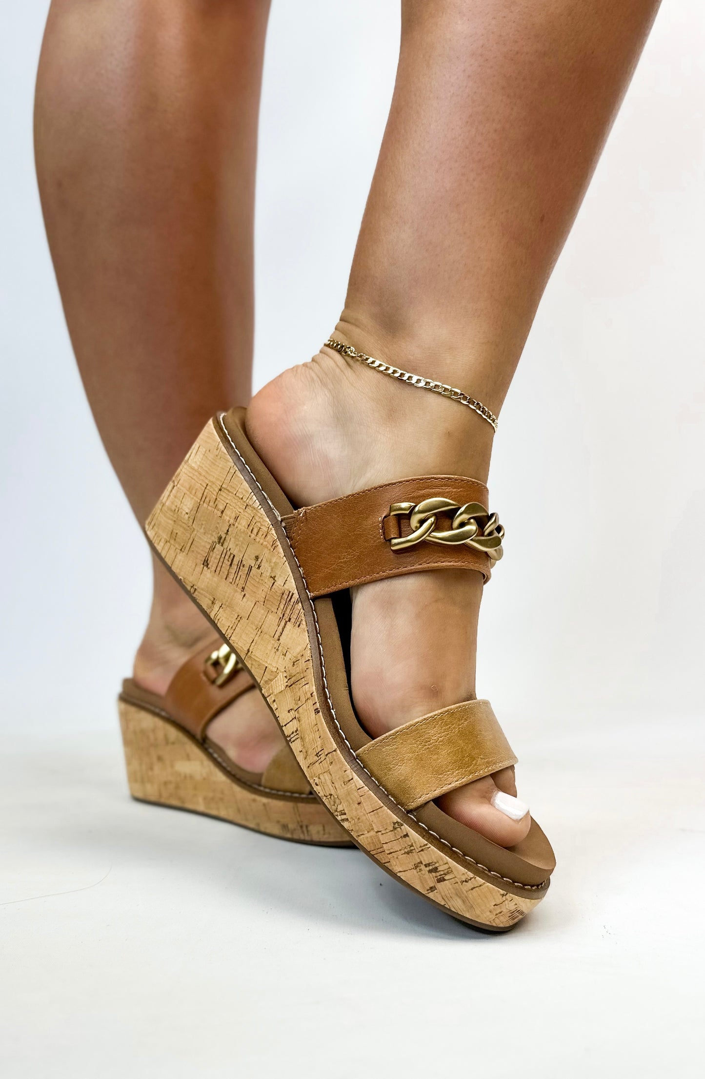Corky's Cognac Nightcap Sandals - FINAL SALE