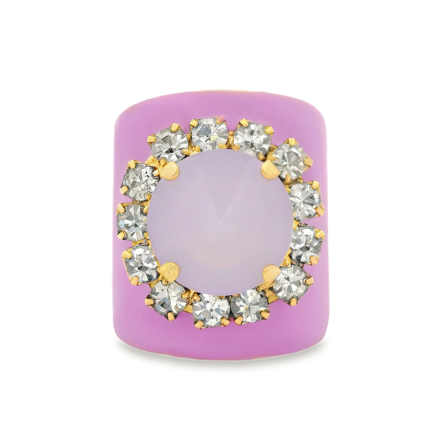 Tova Jacci Ring In Enamel Lavendelle