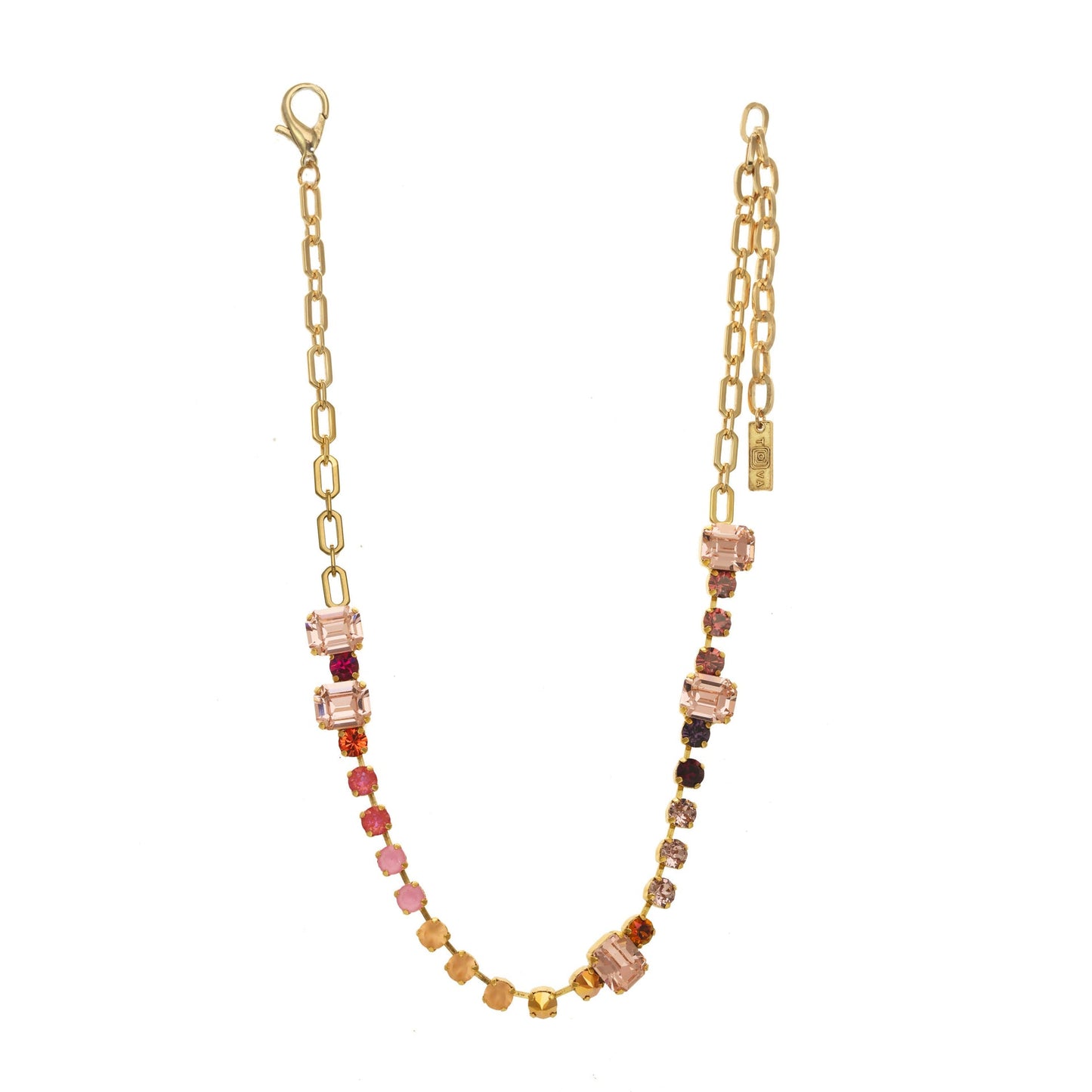 Tova Mini Aaralyn Necklace in Rosy - FINAL SALE
