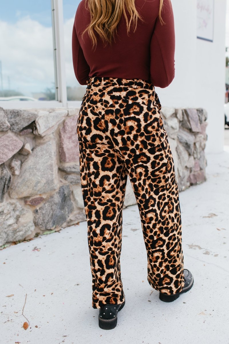 Add To Cart Pants In Leopard - Reg & Curvy - Macoma Boutique210 Other Bottoms