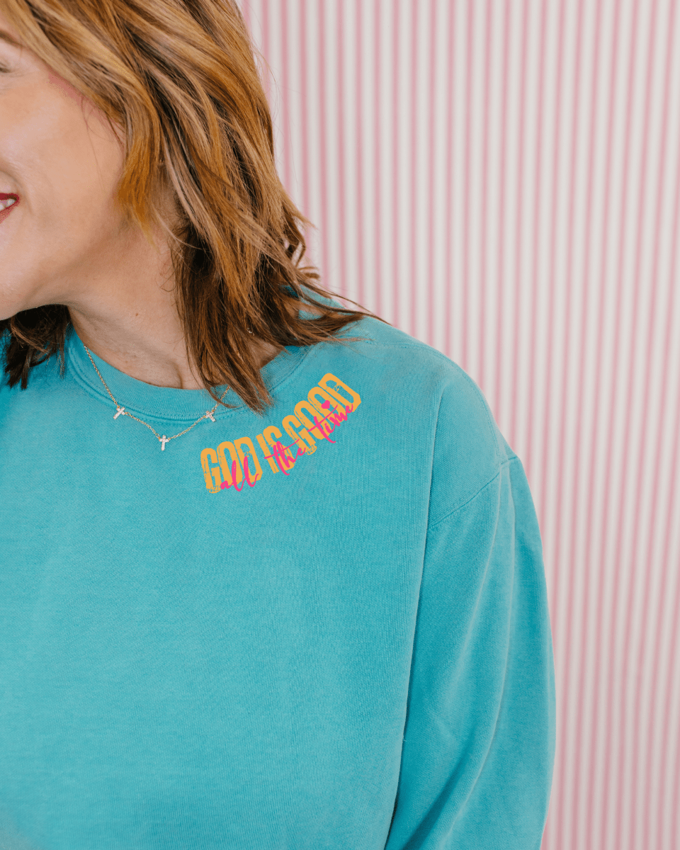 All The Time Graphic Pullover - FINAL SALE - Macoma Boutique555 Presales