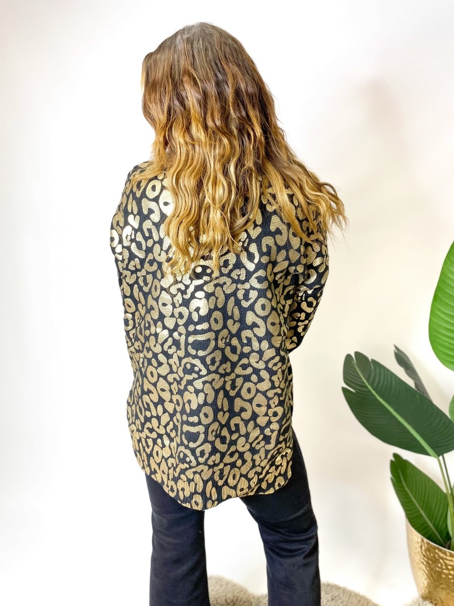 BLACK FRIDAY DEAL: Golden Hour Leopard Sweater - Macoma Boutique130 Sweaters