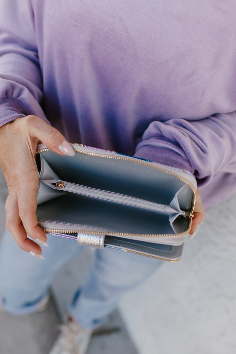 BLACK FRIDAY DEAL: Rainbow Spark Clutch Wallet - Macoma Boutique310 Accessories/Jewelry