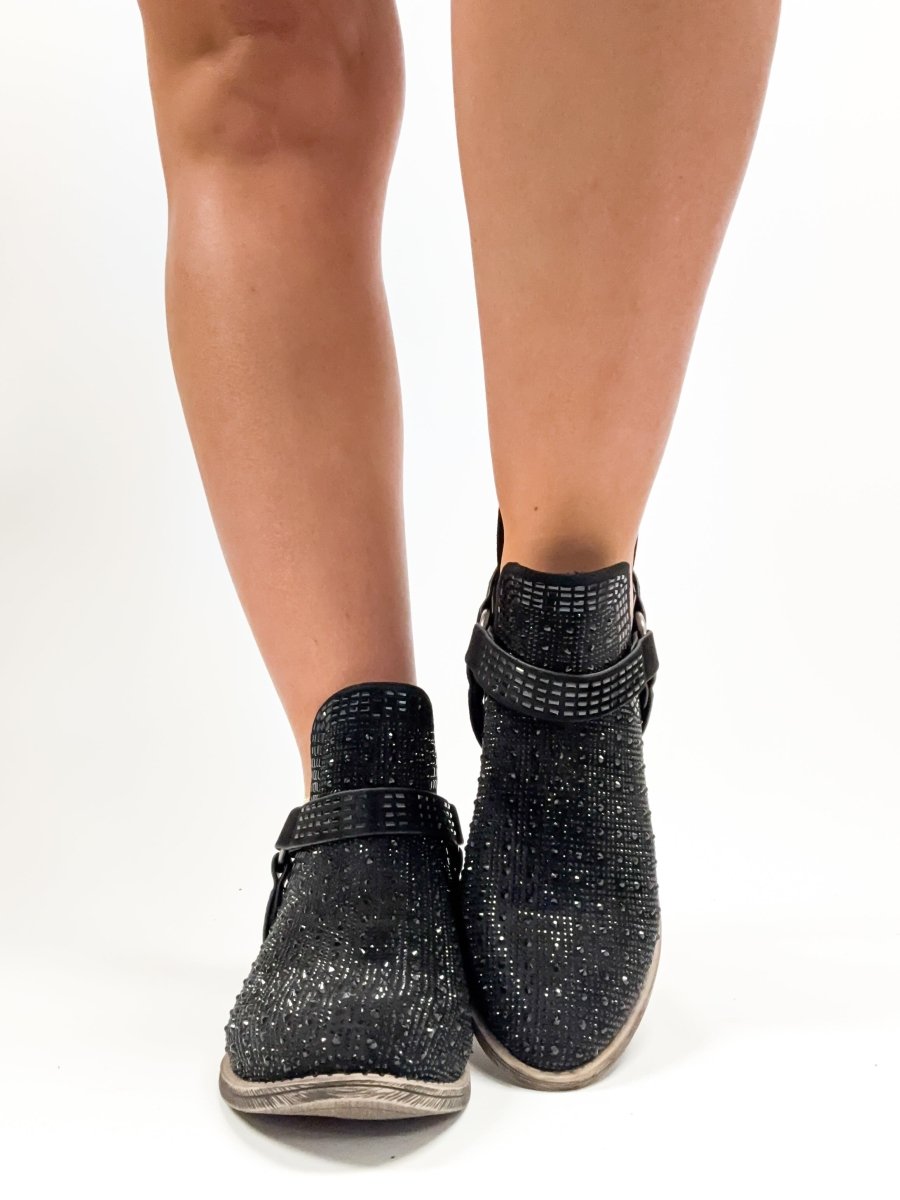 BLACK FRIDAY DEAL: Very G Black Raquel Boots - Macoma Boutique303 Mules & Boots