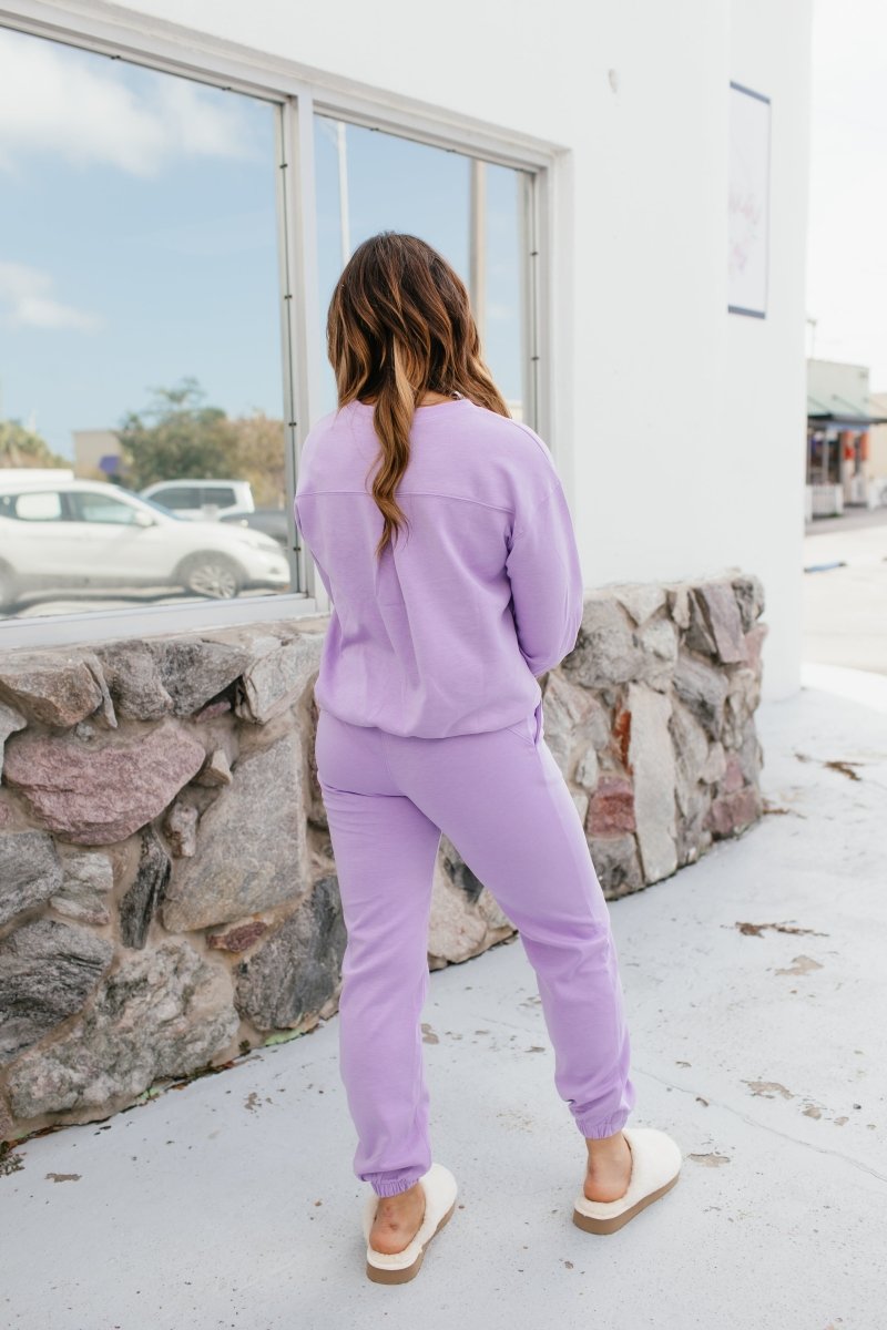 BLACK FRIDAY: Malibu Bound Set In Lilac - Reg & Curvy - Macoma Boutique290 Loungewear/Sets