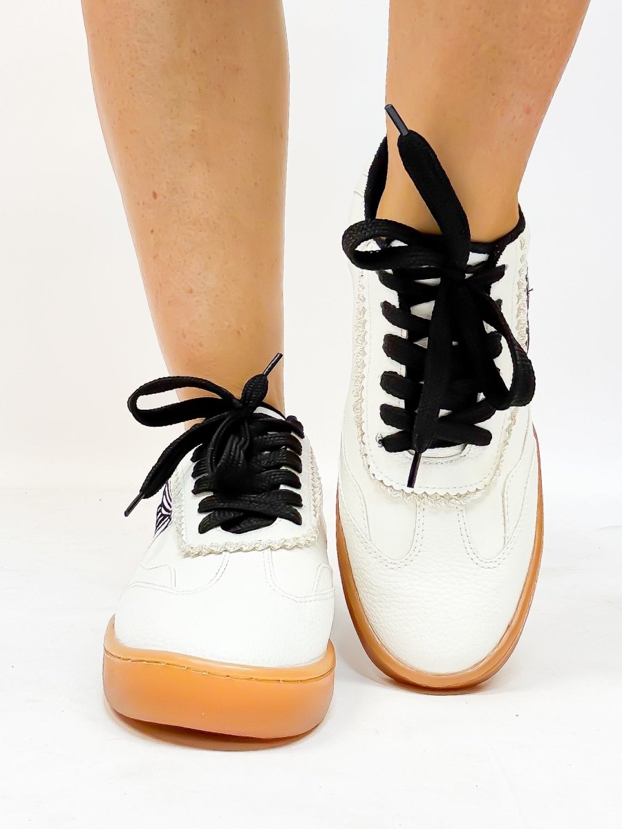Black Jessie 2 Sneakers FINAL SALE - Macoma Boutique301 Sneakers