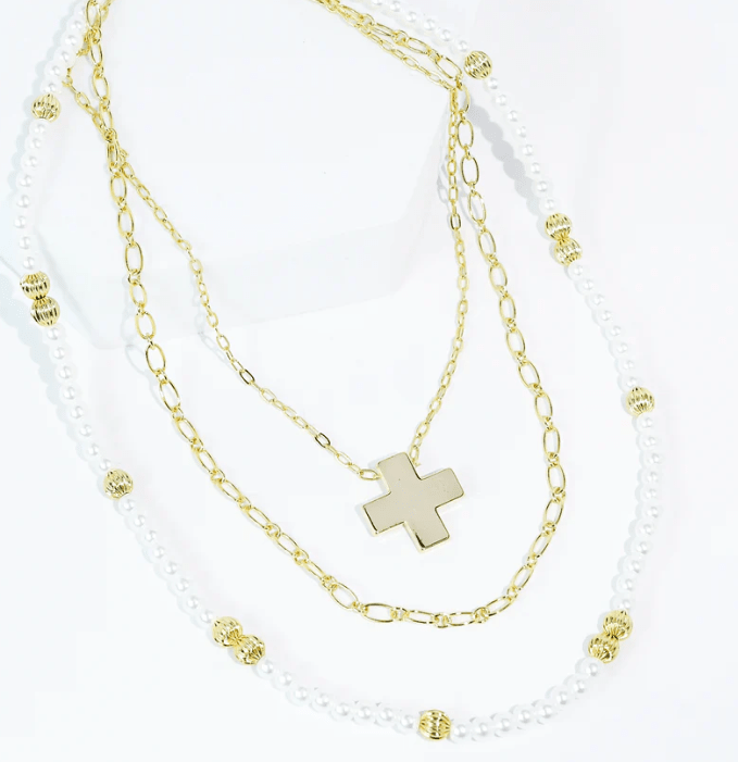 Blessed Glow Layer Necklace - Macoma Boutique310 Accessories/Jewelry