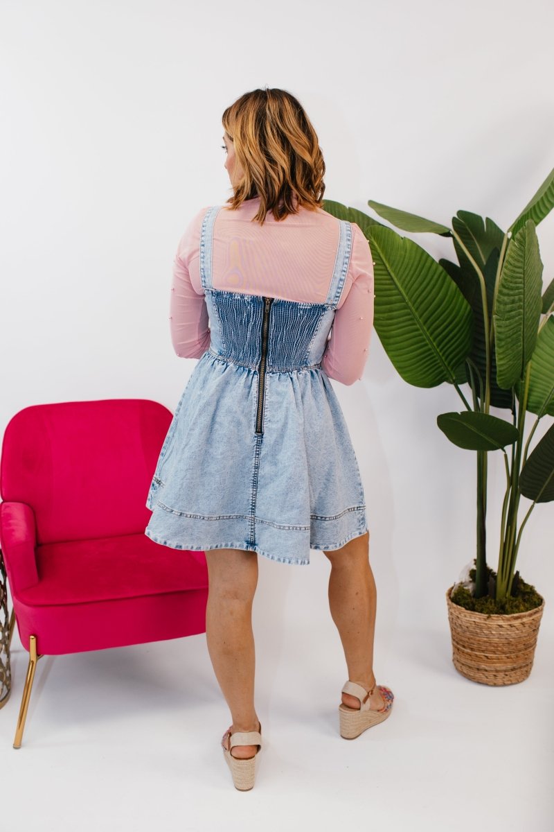 Blue Jean Daydream Dress - Macoma Boutique250 Dresses