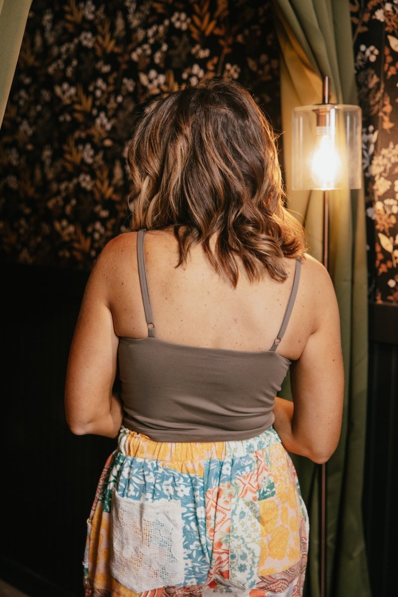 Boxed In Tank In Truffle - Macoma Boutique110 Tanks
