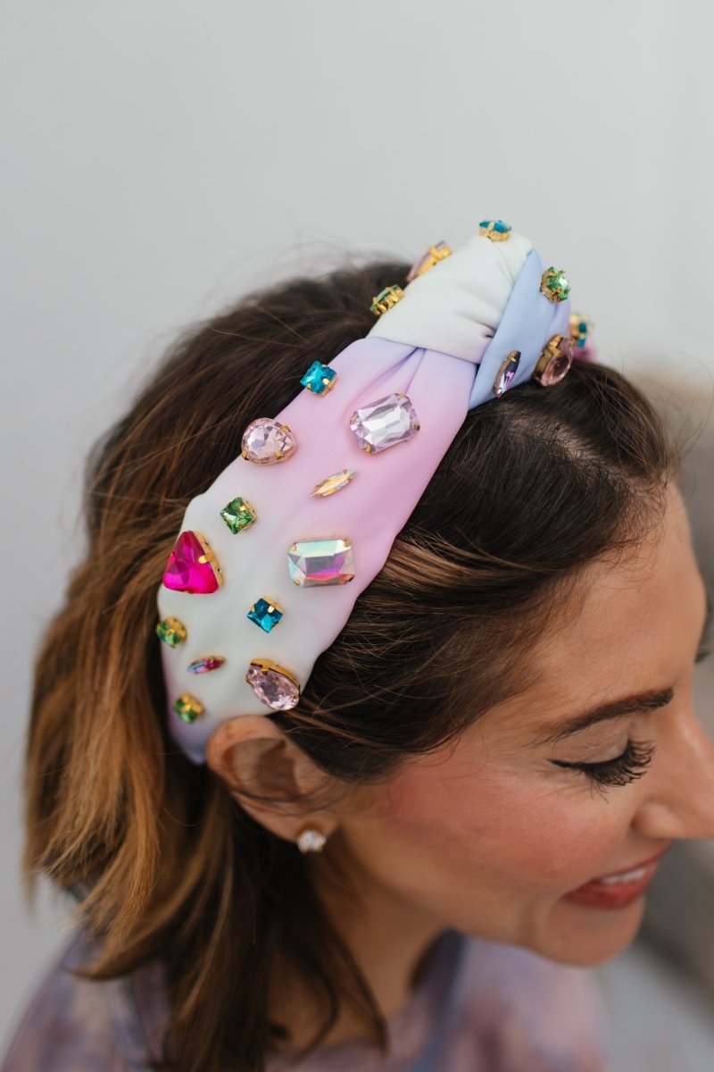 Brianna Cannon Confetti Crystal Ombré Headband - Macoma Boutique310 Accessories/Jewelry