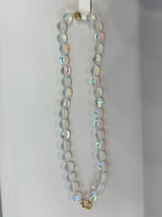 Bright Idea 10MM Necklace in Clear - Macoma Boutique315 Jewelry
