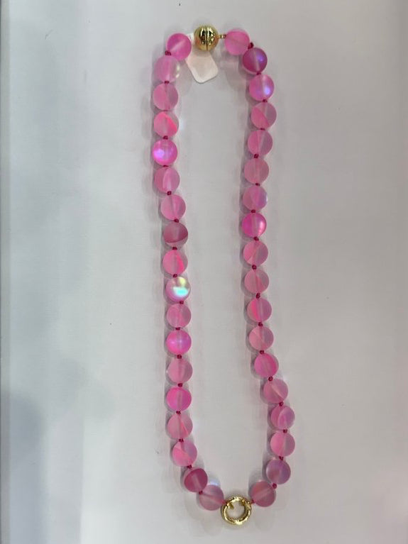Bright Idea 10MM Necklace in Cotton Candy - Macoma Boutique315 Jewelry