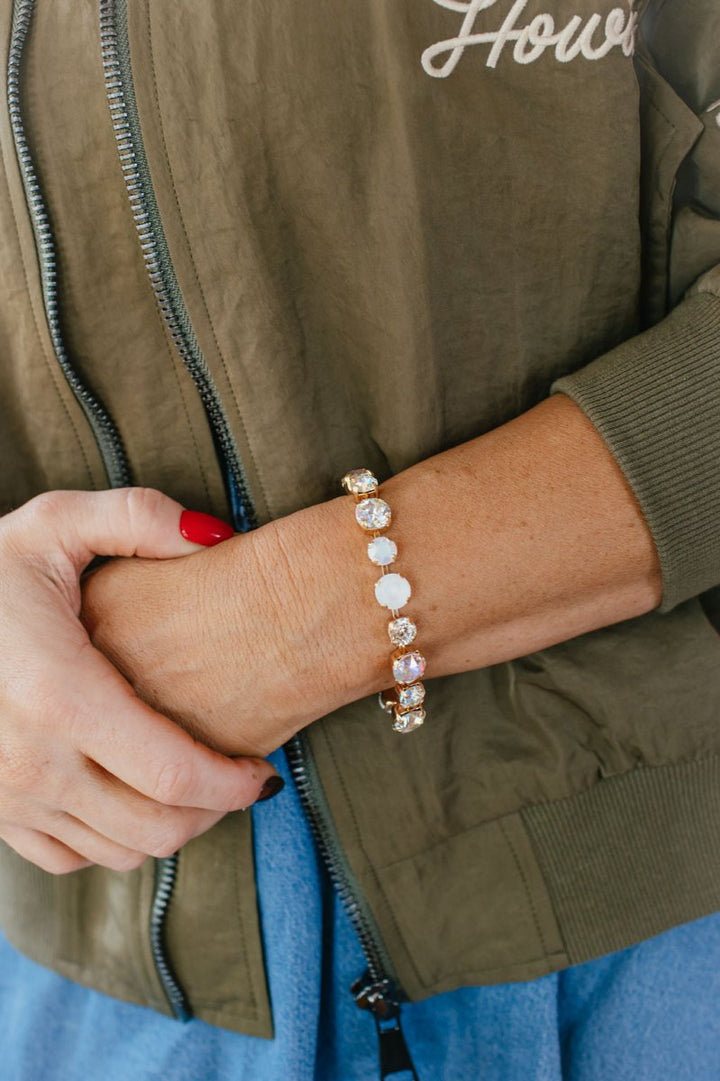 Colorful Dreams Bracelet In Clear - Macoma Boutique310 Accessories/Jewelry