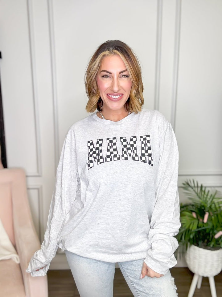 Cool Mama Long Sleeve Graphic Tee - FINAL SALE - Macoma Boutique555 Presales